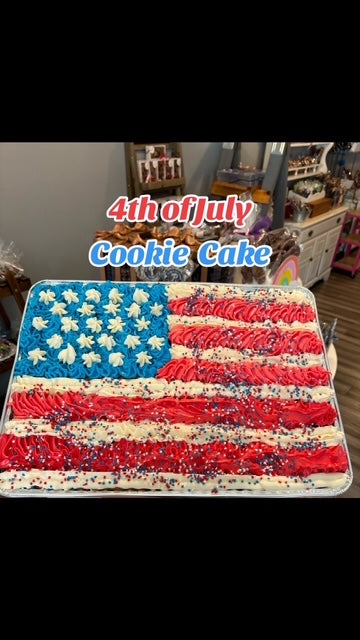 4th of July Cookie Cake