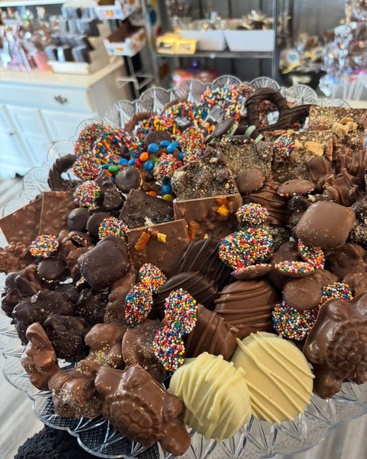 Shavuot Chocolate Tray