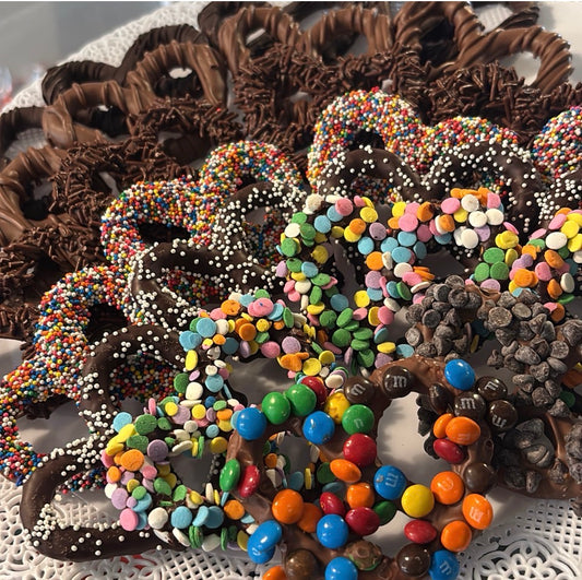 Chocolate Covered Pretzel Tray